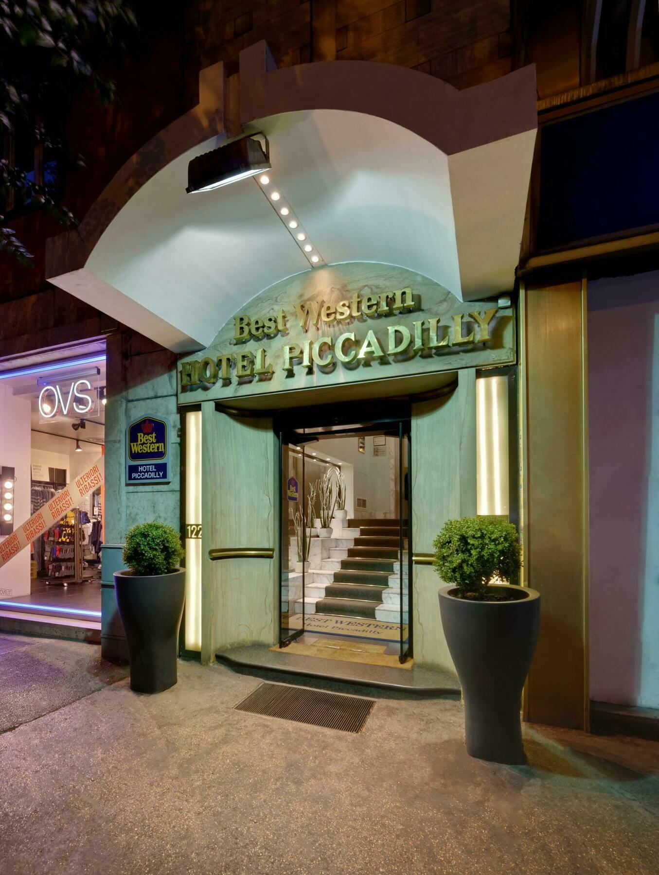 Best Western Hotel Piccadilly Рим Екстериор снимка